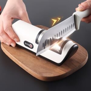 1pc Fully Automatic Electric Knife Sharpener